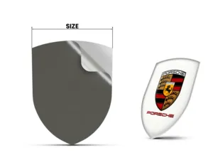Porsche Logo Coche Auto Alta Calidad Profesional Personalizable